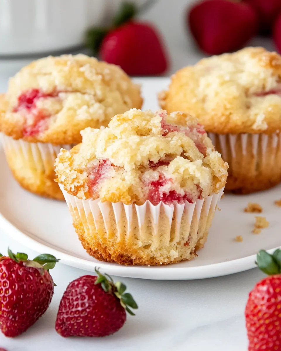 Strawberry Muffins