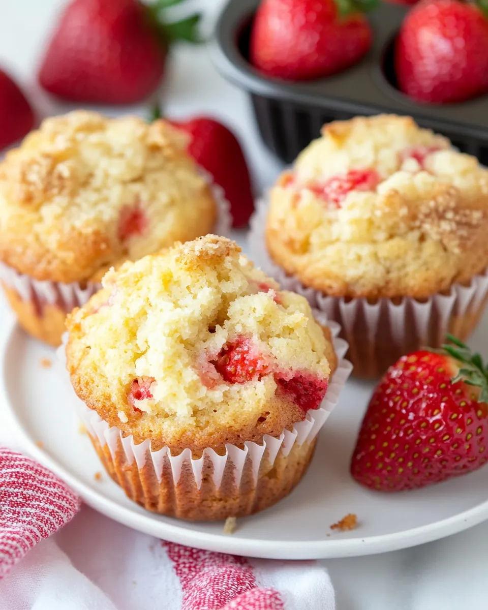 Strawberry Muffins