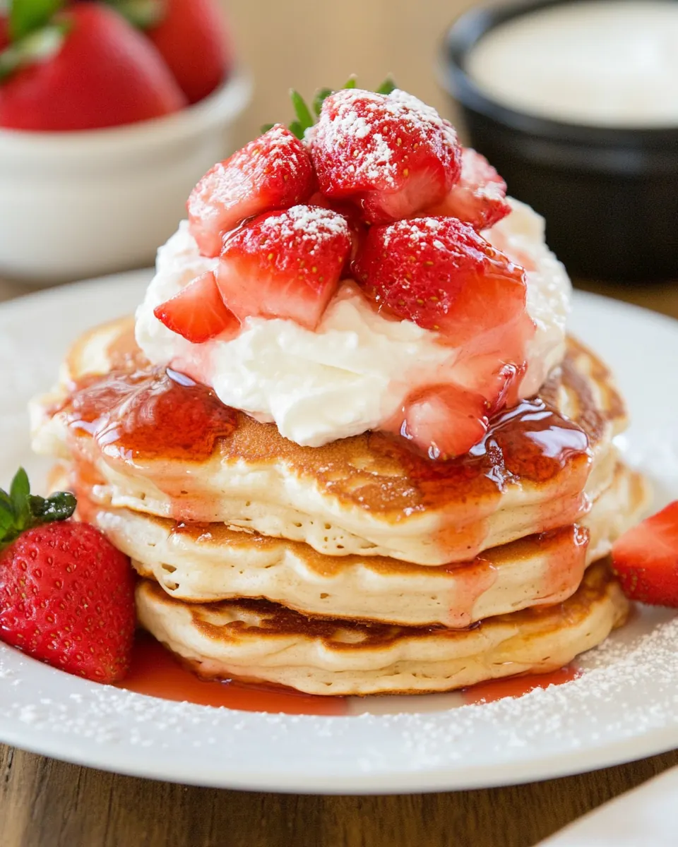 Strawberry Pancakes