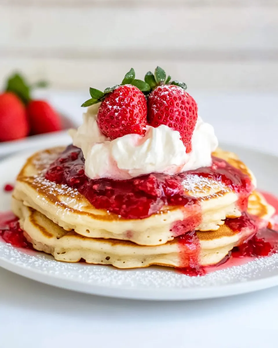 Strawberry Pancakes