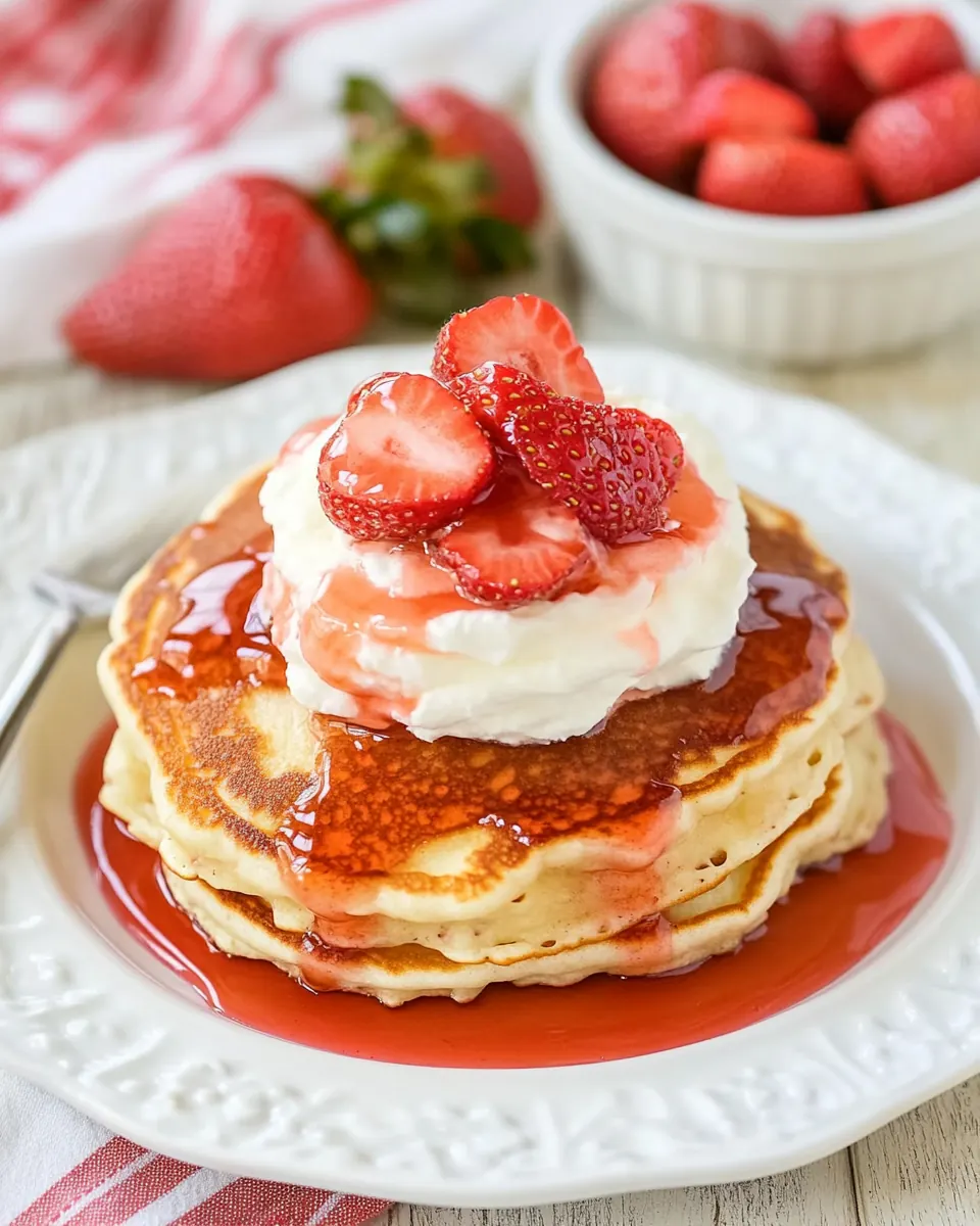 Strawberry Pancakes