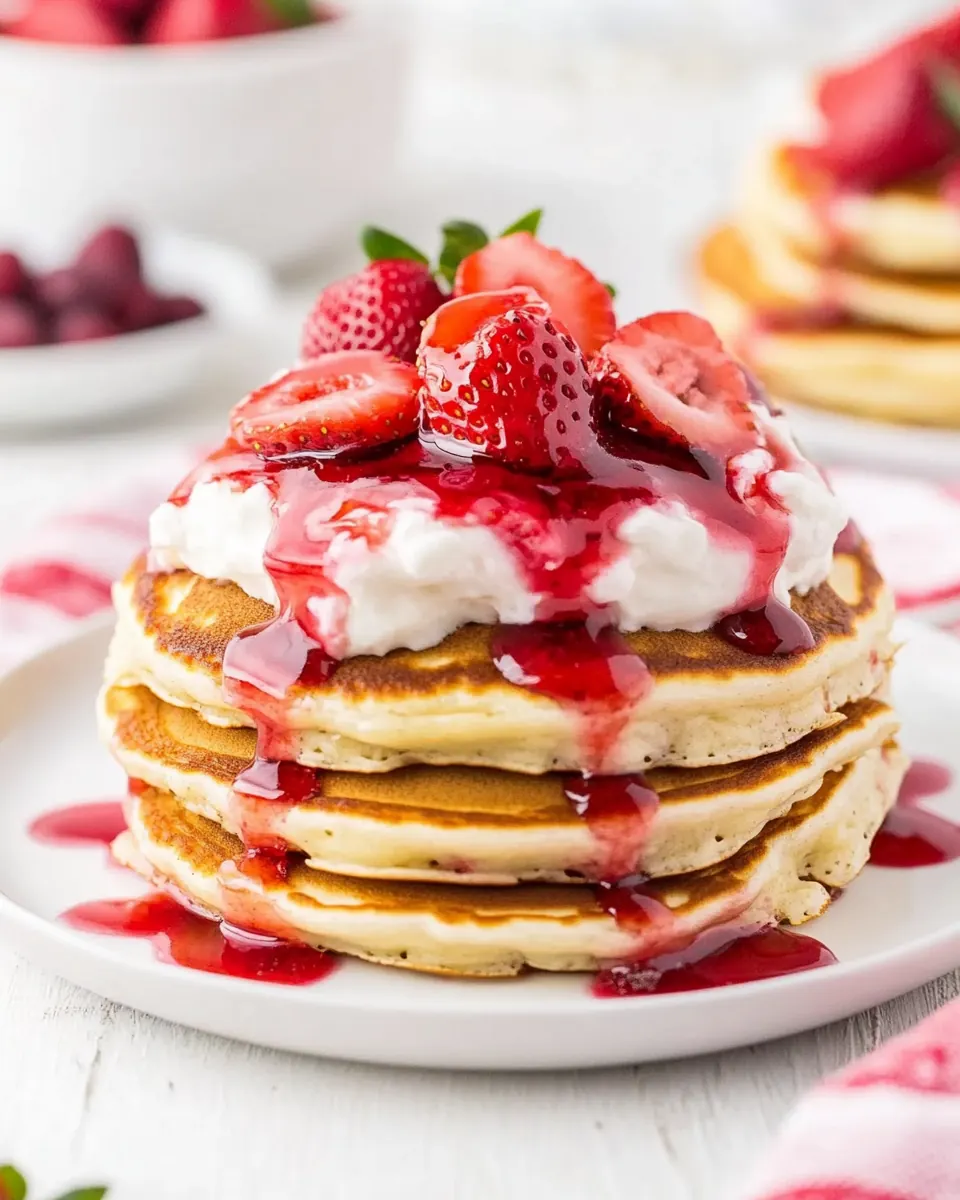 Strawberry Pancakes