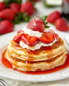Strawberry Pancakes