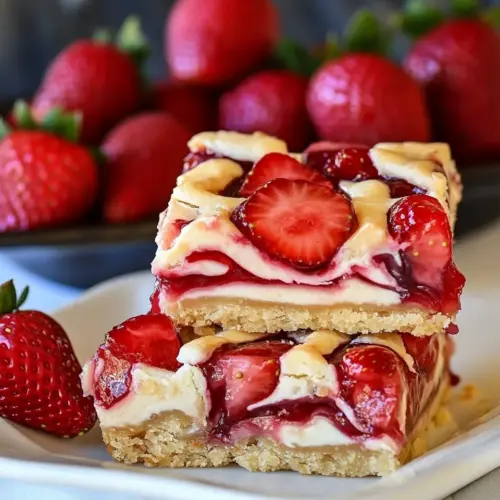Strawberry Pie Bars