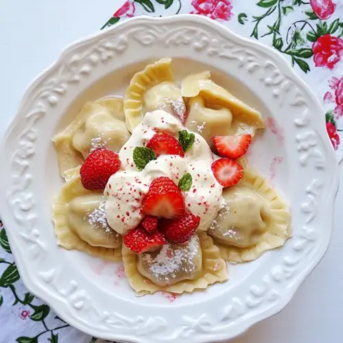 Strawberry Pierogi