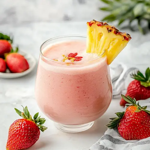 Strawberry Pineapple Smoothie