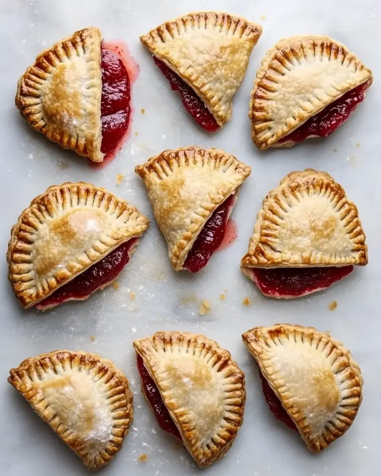 Strawberry Plum Hand Pies