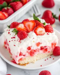 Strawberry Poke Cake