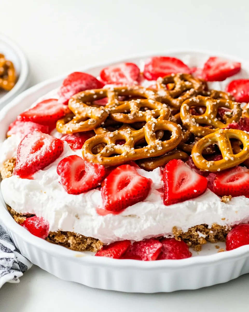 Strawberry Pretzel Salad