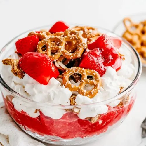Strawberry Pretzel Salad