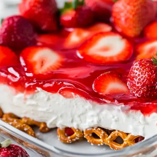 Strawberry Pretzel Salad