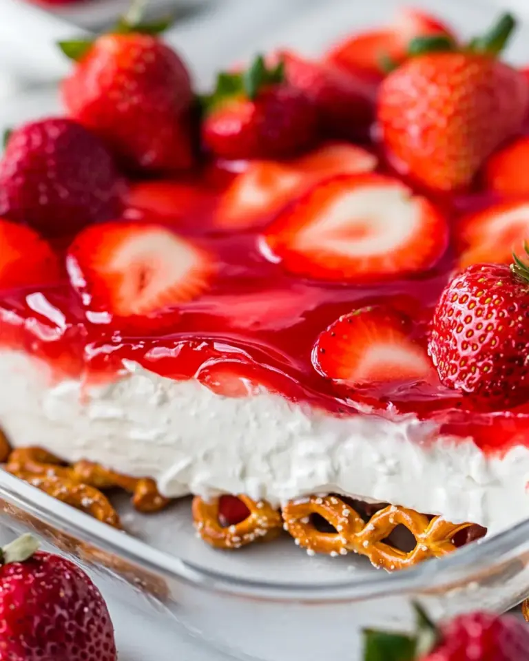 Strawberry Pretzel Salad