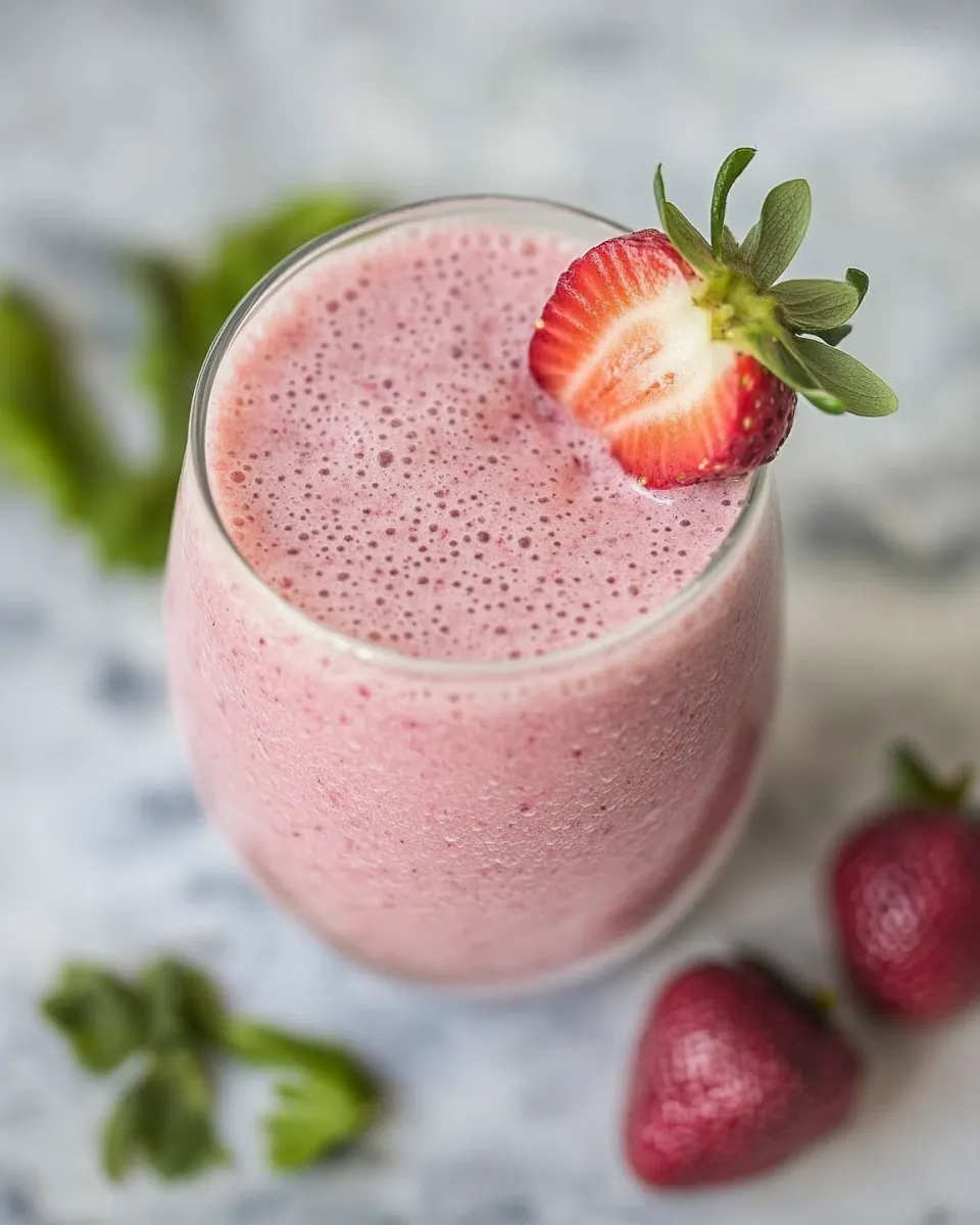 Strawberry Protein Smoothie