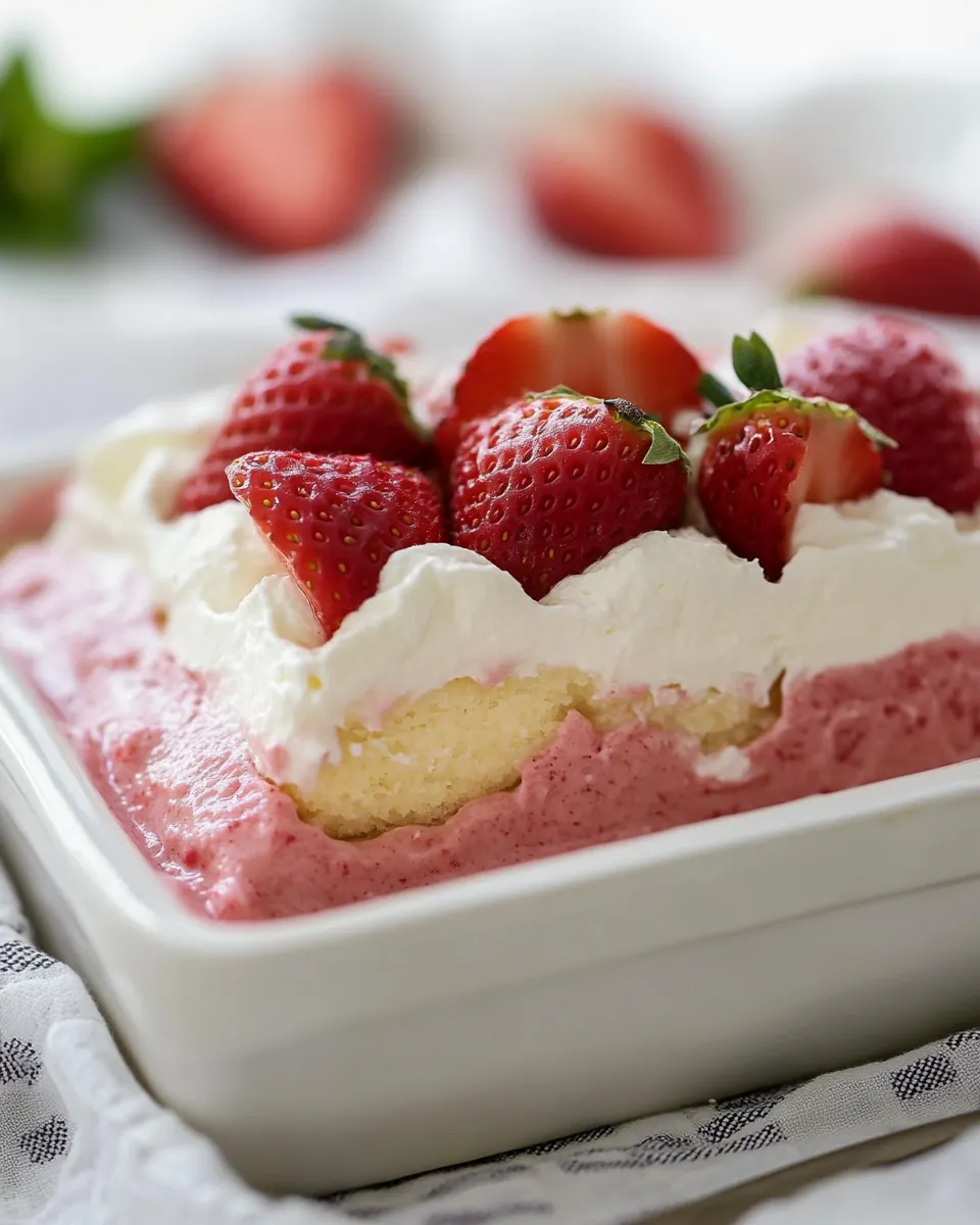 Strawberry Pudding