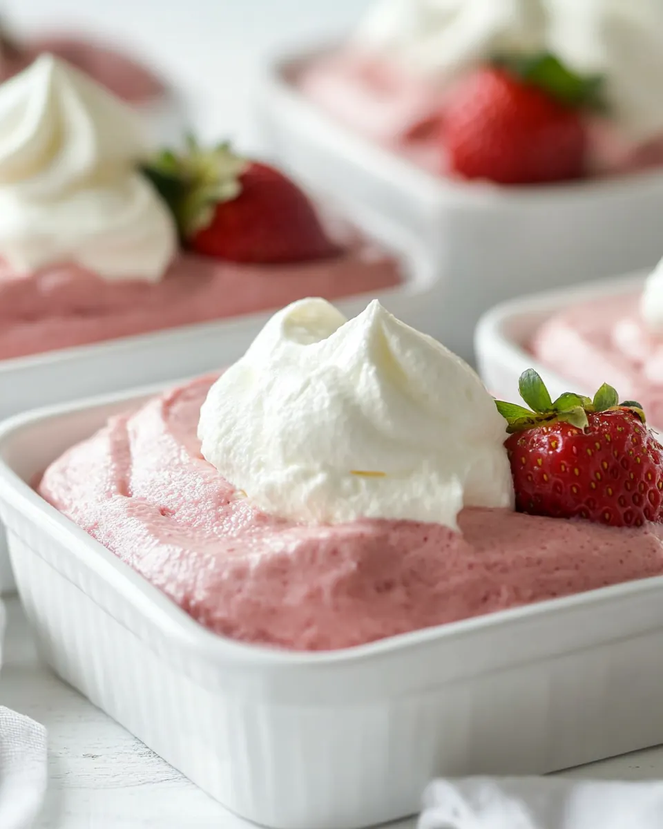 Strawberry Pudding
