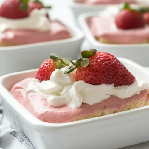 Strawberry Pudding