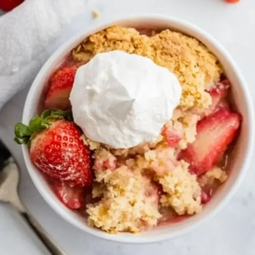 Strawberry Rhubarb Cobbler