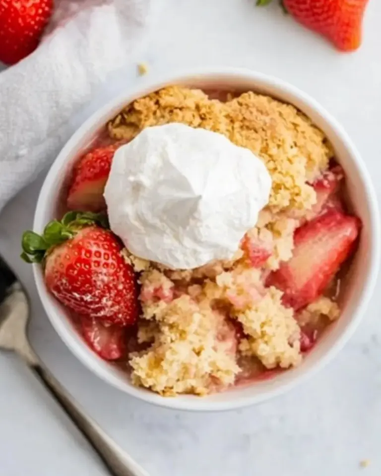 Strawberry Rhubarb Cobbler