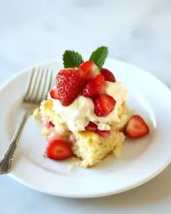 Strawberry Rhubarb Shortcake