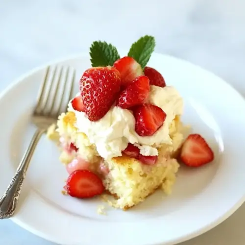 Strawberry Rhubarb Shortcake