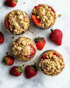 Strawberry Ricotta Muffins