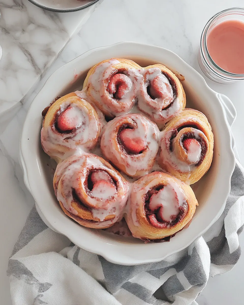 Strawberry Rolls