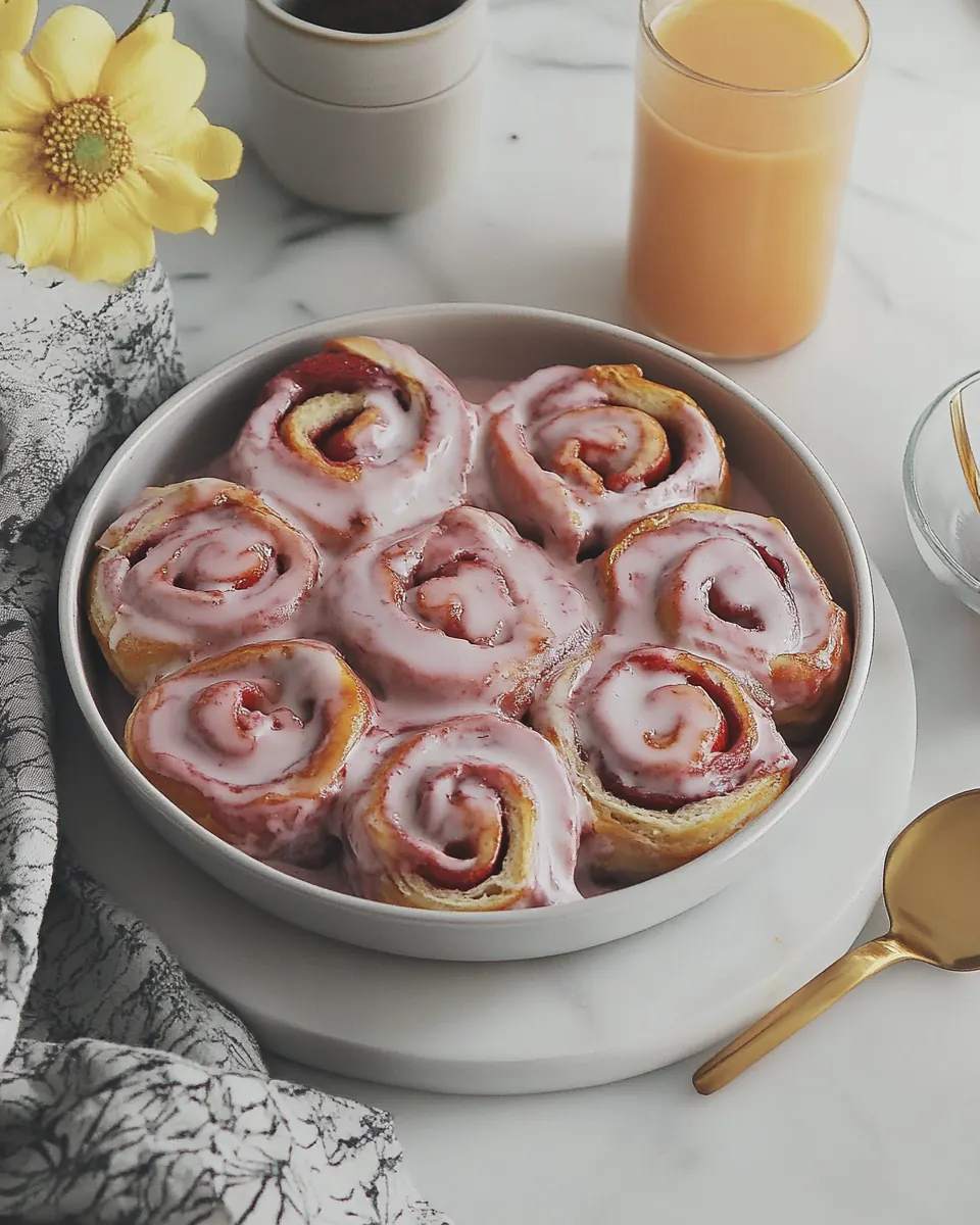 Strawberry Rolls