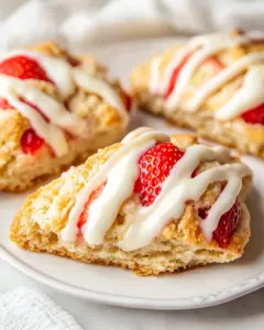 Strawberry Scones