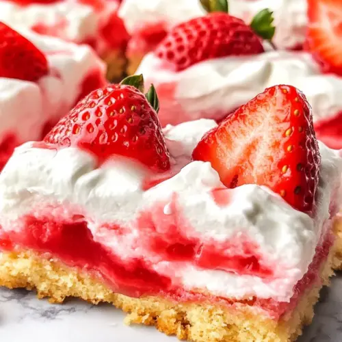 Strawberry Shortcake Bars