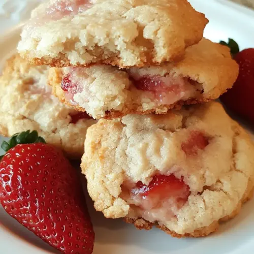 Strawberry Shortcake Cookies