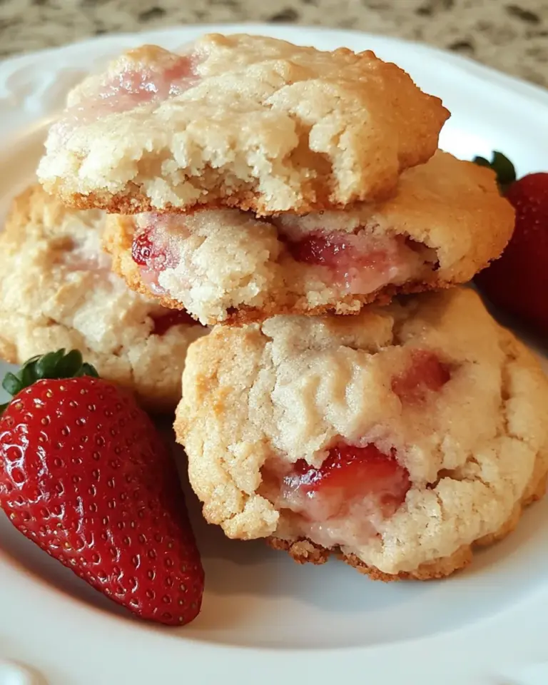 Strawberry Shortcake Cookies
