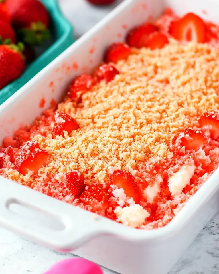 Strawberry Shortcake Crumbs