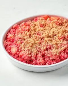 Strawberry Shortcake Crunch Topping