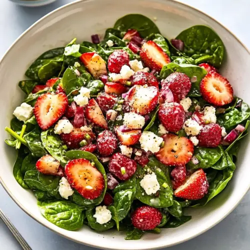 Strawberry Spinach Salad