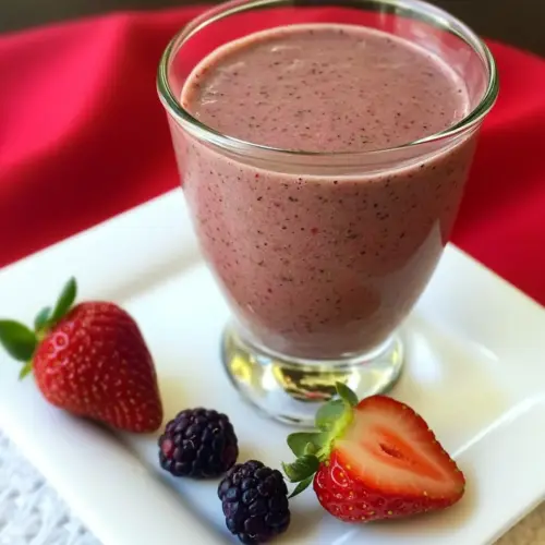 Strawberry Spinach Smoothie
