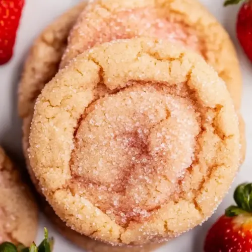 Strawberry Sugar Cookies