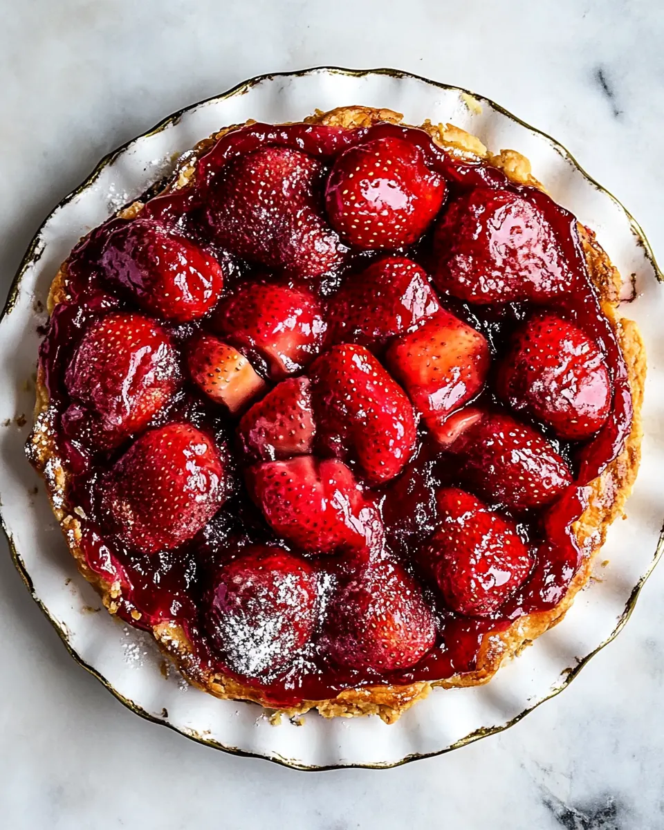 Strawberry Tarte Tatin