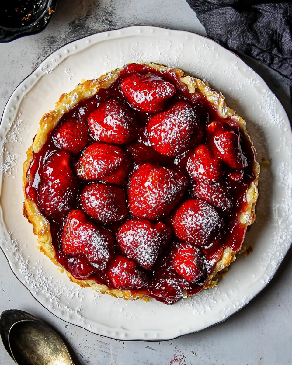 Strawberry Tarte Tatin