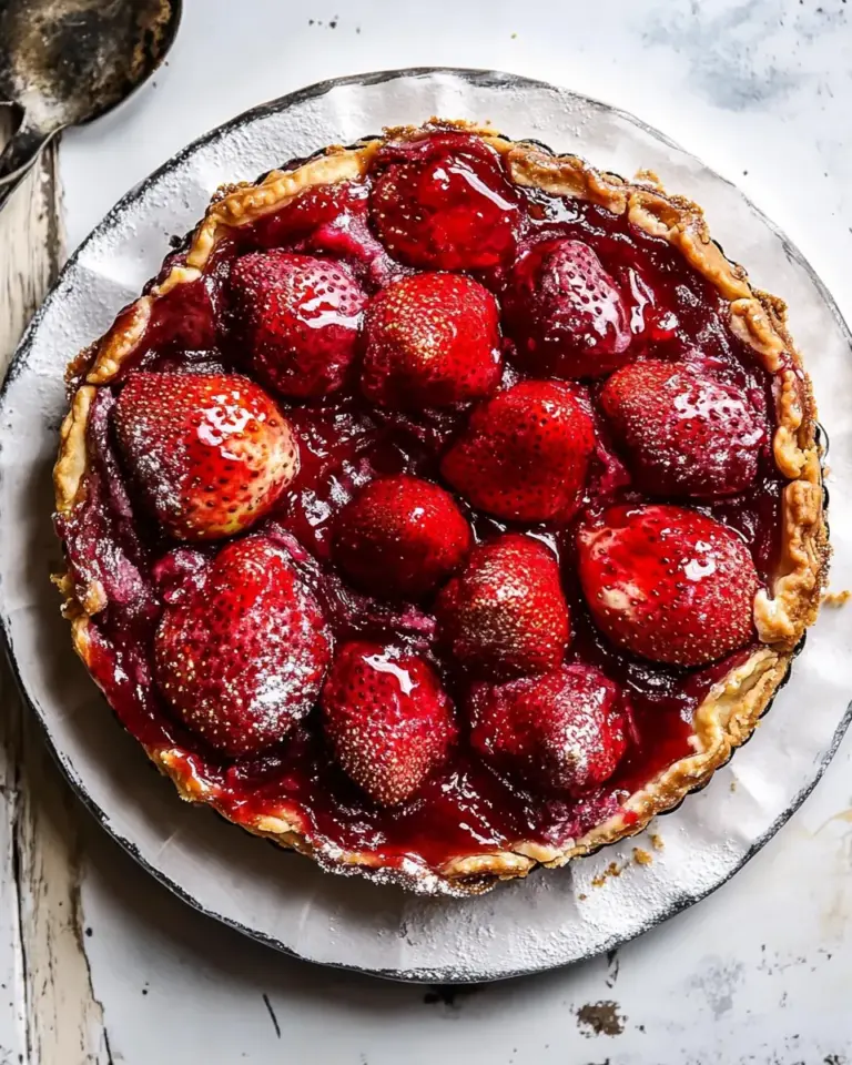 Strawberry Tarte Tatin