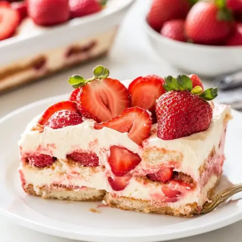 Strawberry Tiramisu