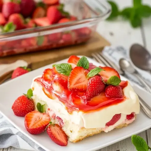 Strawberry Tiramisu