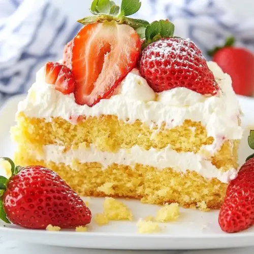 Strawberry Tres Leches Cake