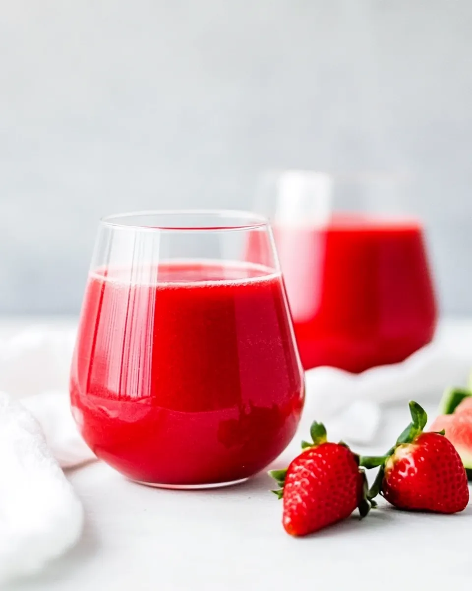 Strawberry Watermelon Smoothie