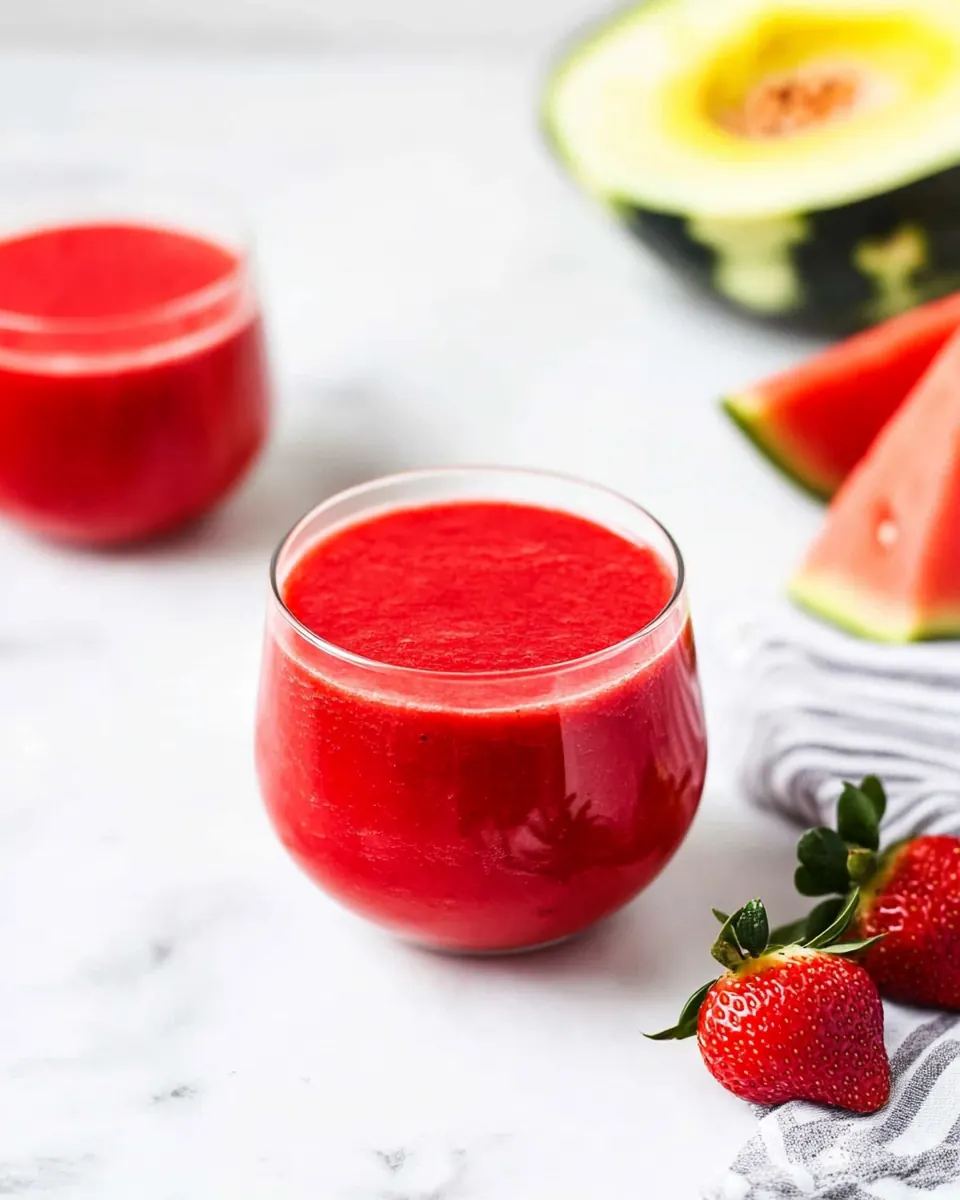 Strawberry Watermelon Smoothie