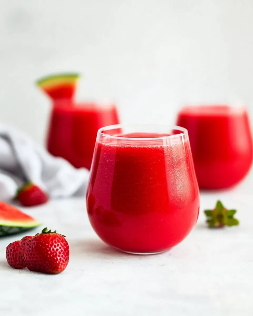 Strawberry Watermelon Smoothie