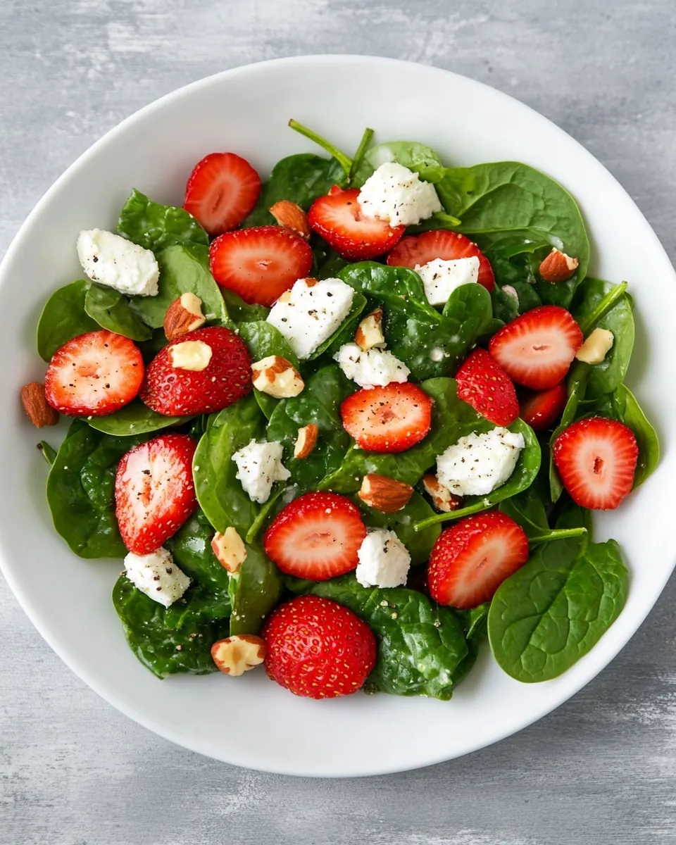 Strawberry and Spinach Salad