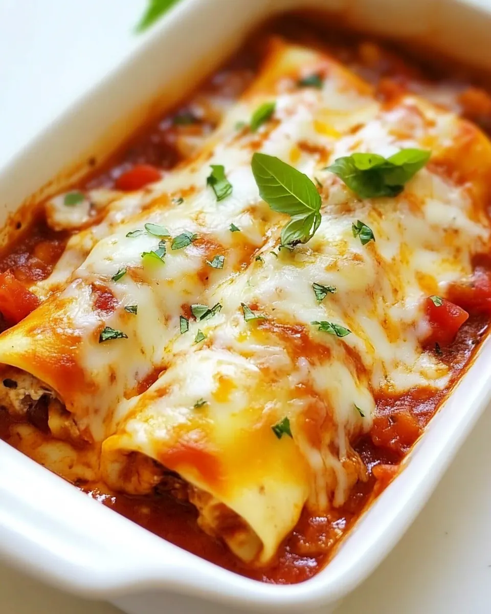 String Cheese Manicotti