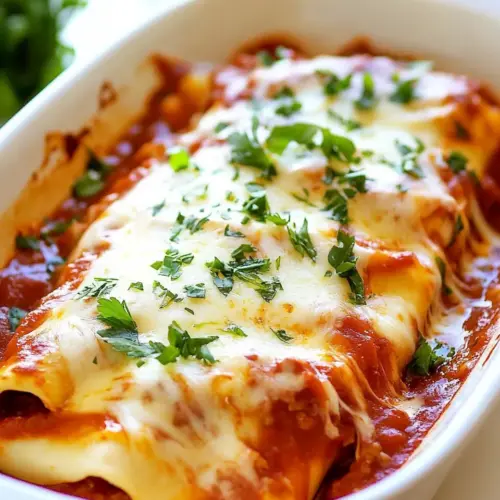 String Cheese Manicotti