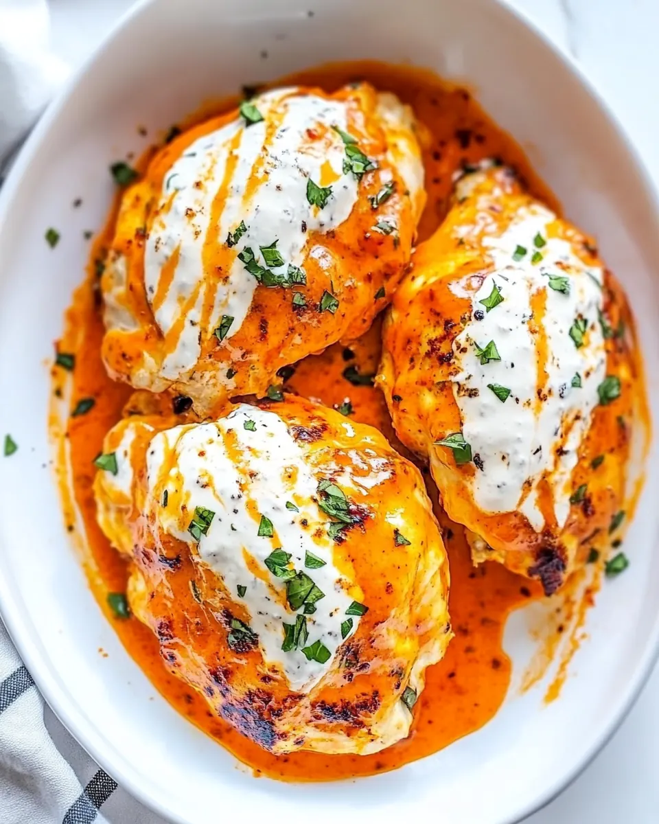 Stuffed Buffalo Chicken