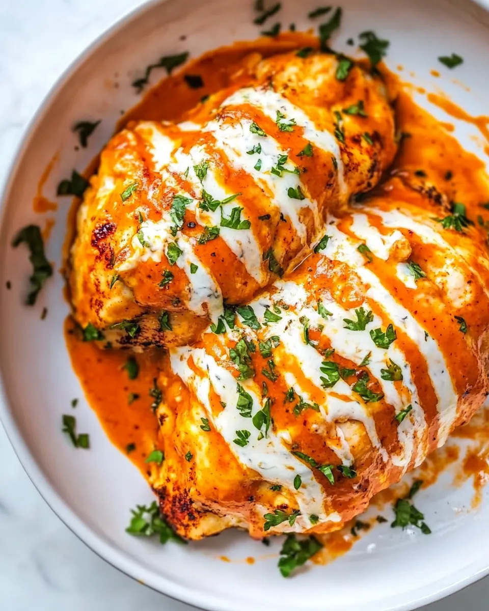 Stuffed Buffalo Chicken